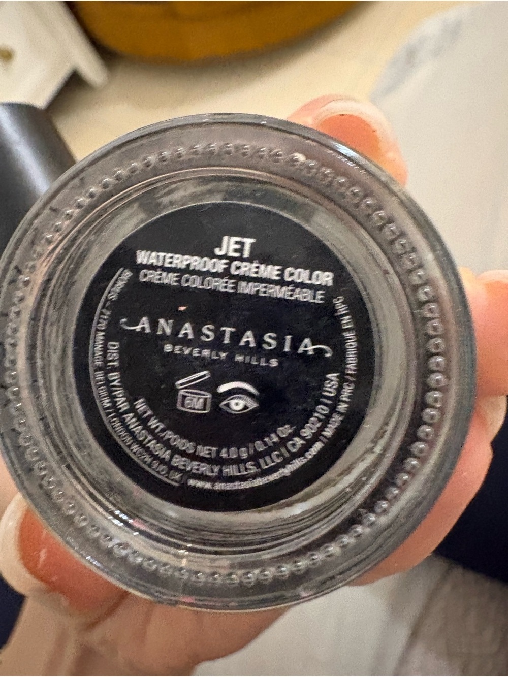 Anastasia Black Gel Eyeliner Pot- jet black - Picture 2 of 2